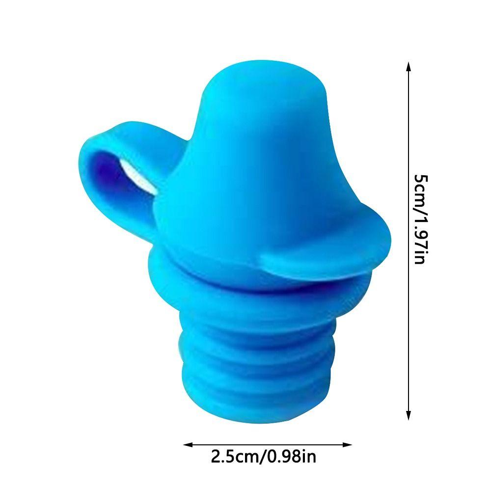 Anti-Spill Bottles Cover Silicone Bottle Lid Stopper Bottles Top Hat Top Spout Adapter  Baby