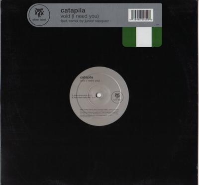12-дюймовая пластинка CATAPILA - Void (Ты мне нужен) TB2049 Tommy Boy Silve 1999 США Танцевальная и Электронная Б/У