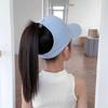 Adjustable Back Opening Sun Hat Breathable Visor Cap Fashion Streetwear Hats  For Women Kids