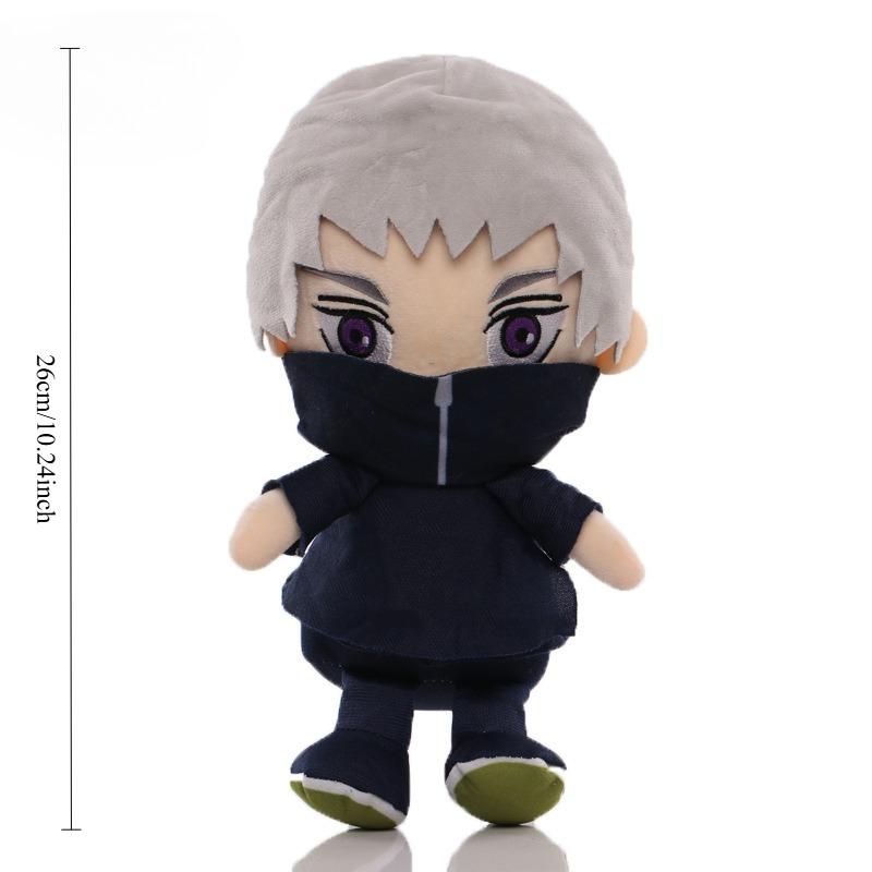 Плюшевая игрушка Jujutsu Kaisen Сатору Годжо Фушигуро Мегуми Итадори Юдзи Инумаки Тоге Фигурка из аниме Мягкая игрушка Кавайная игрушка Подарок