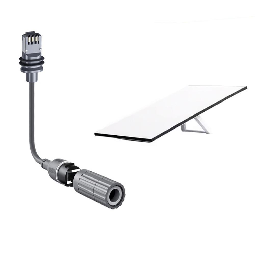 IP68 Waterproof RJ45 Extension Adapter Cable Ethernet Adapter for Starlinks Gen3/Mini Outdoor