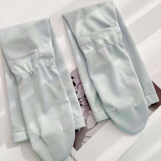 1 пара летних нарукавников, быстросохнущая защита от пота, солнцезащитный козырек, полные рукава, анти-УФ-сенсорный экран, тонкая защита рук, нарукавники для верховой езды на открытом воздухе