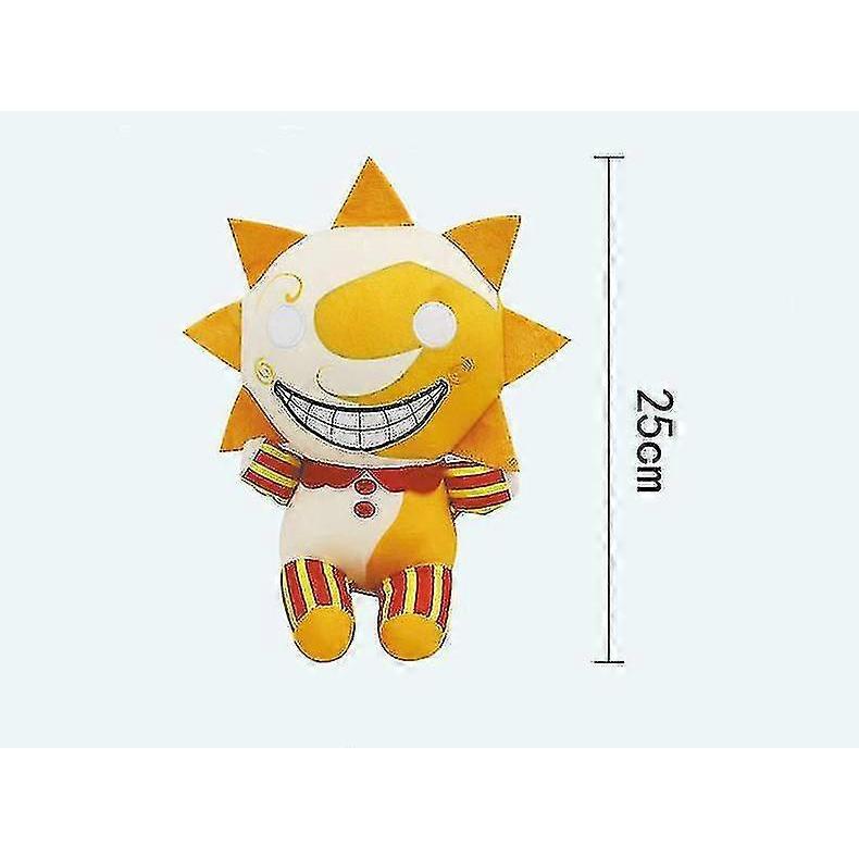Mordely Sundrop Fanf Plush Toys Sun Doll Moon Doll Stuffed Toy Game Gift 25cm