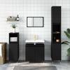 VidaXL Bathroom Cabinet Black 58x33x60 Cm Engineered Wood 831573