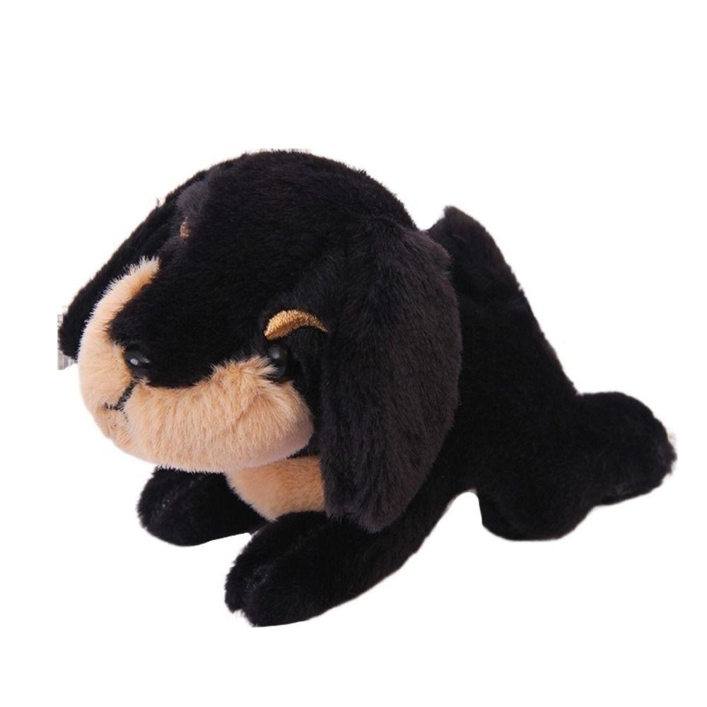 Bag Charm Puppy Plush Keychain Stuffed Animal Dog Plush Doll Birthday Present Dog Pendant  Backpack