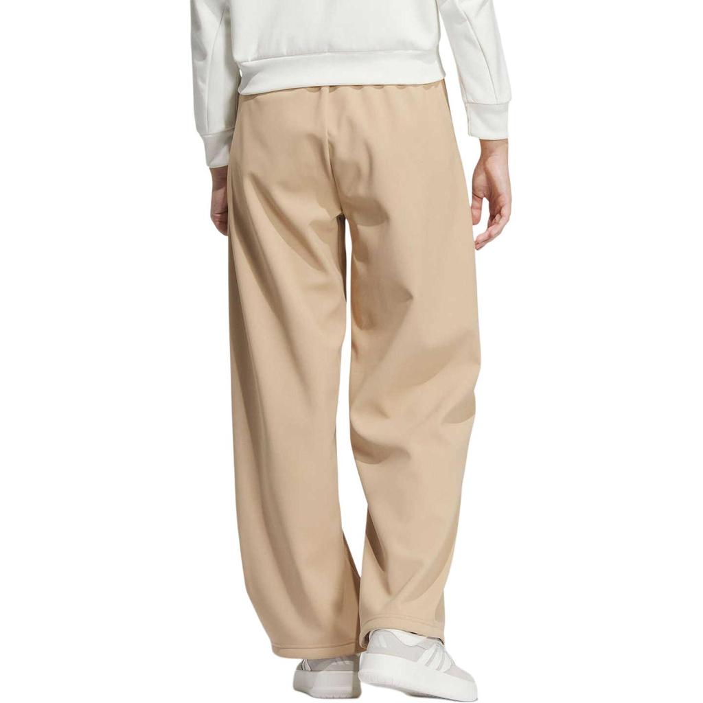 Adidas Спортивные штаны для повседневной носки, простые, водонепроницаемые, трикотажные, спортивные, женские, низ, теплые, песочного цвета JM8866