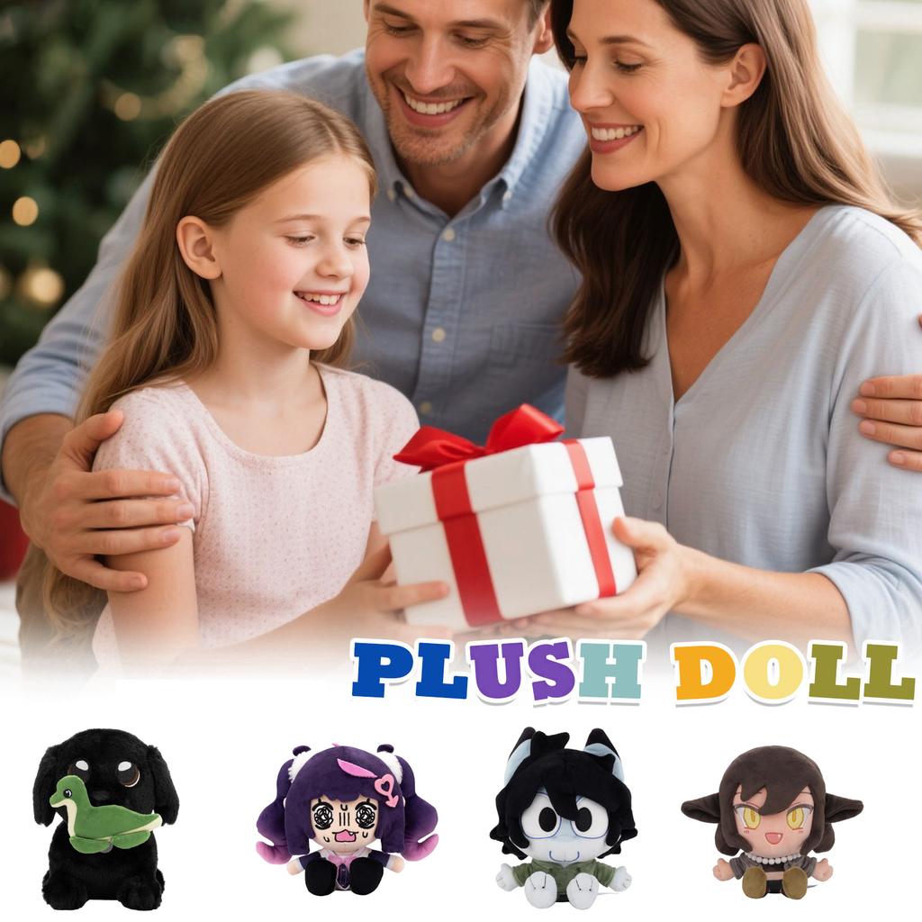 Plush Doll, Toy Gift, Cartoon , Children's Rag Doll, Children's Gift Pillow