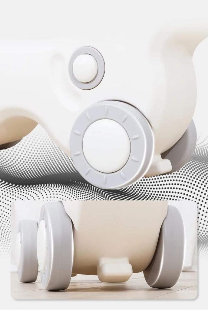 Plastic Rocker Ponny 2in1