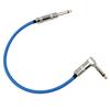 KM Sound GS-6 Патч-кабель Синий L-S 30см
