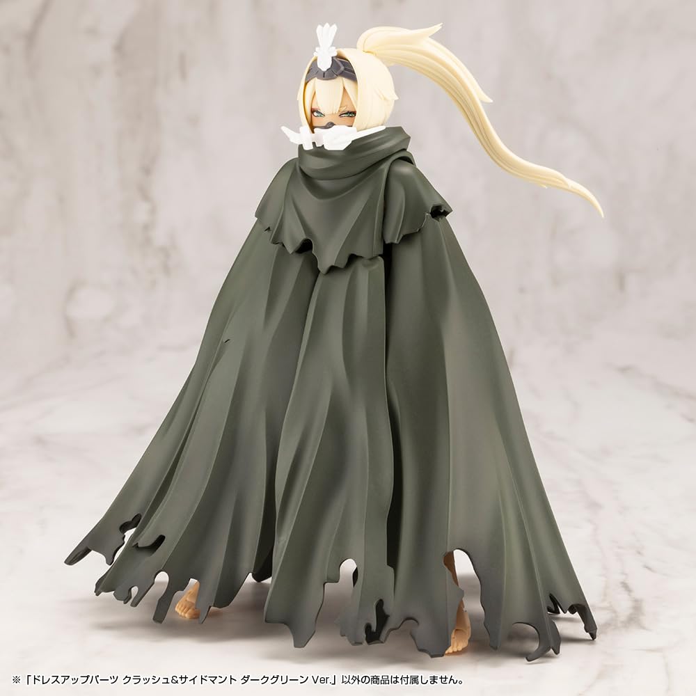 Kotobukiya Modeling Support Goods Parts Crush Side Mantle Dark Green 140mm Tall Plastic Model Kit M.S.G Dress-Up & Ver. Approx. Non-Scale