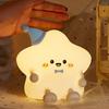 Soft Silicone Sleeping Lamp Colorful Light Bedside Light Cute Touch Table Lamp  Kids Room