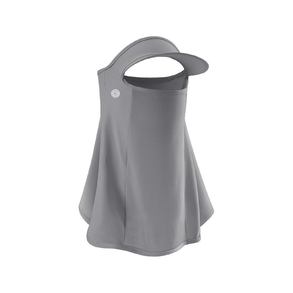 Женская шляпа от солнца из ледяного шелка и дышащая маска для лица - Легкая летняя защита