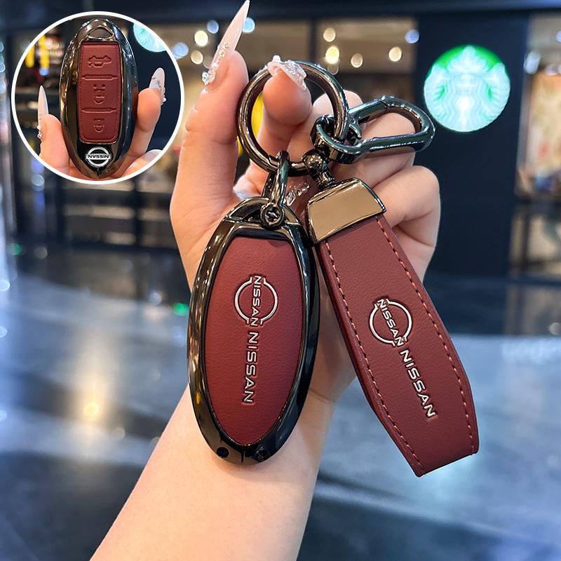 Car Key Case 3/4/5 Buttons For Nissan Rouge Kicks Pathfinder j12 Ariya Altima Rogue Qashqai Bluebird Sylphy SS22
