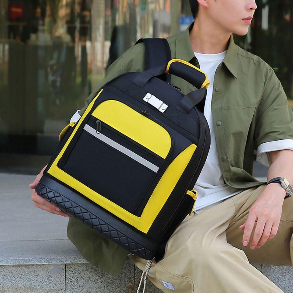 Waterproof Tool Backpack Thickened Toolkit New Electrician Tool Bag