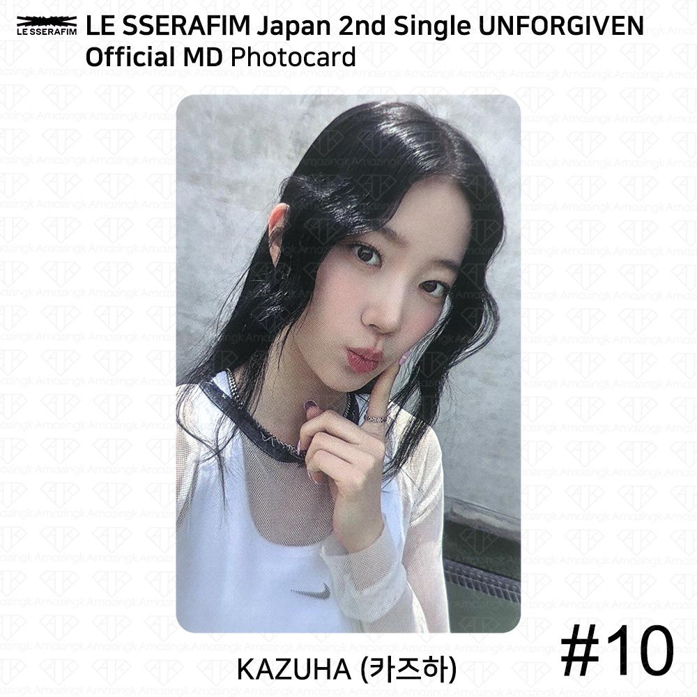 LE SSERAFIM Japan 2nd Single UNFORGIVEN Official MD Random Photocard Chaewon