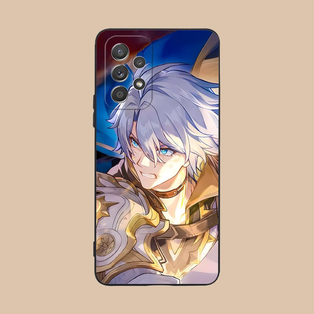 Чехол для телефона Honkai Impact Phainon для Samsung Galaxy A73 72 71 70 56 55 54 53 52 36 35 34 23 16 15 5G Цветной Защитный Роскошный