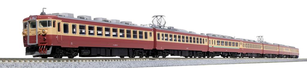 KATO N Gauge 455 Series Express Matsushima Set Железнодорожная модель поезда 7 вагонов 10-1632