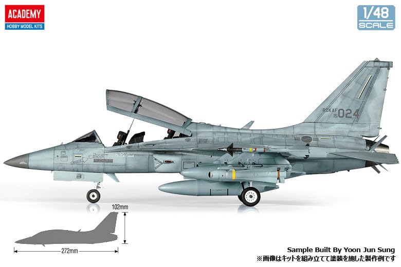 Academy 1/48 Масштаб Корейский Легкий Истребитель-Бомбардировщик FA-50 Пластиковый Сборный Набор 12366 (Самолет)