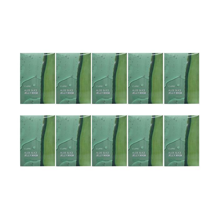 Kim Jeong Moon Aloe Cure Aloe Slice Jelly Mask Jeju Edition 30ml 100 Sheets Ss (22877050)