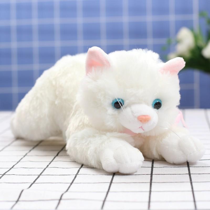 Имитация Кошки Плюшевые Игрушки Куклы, Поющие Вечеринка Котята Куклы, Детские Подарки на День Рождения, Спящие Куклы