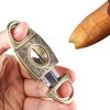 Light Luxury V-Cut Cigar Cutter: Sharp, Portable Cigar Knife, Ideal Men's Smoking Accessory