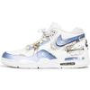 Nike Flight Legacy Vintage Basketball Shoes Unisex Mid Top Blue BQ4212-101(Team204--BOX)