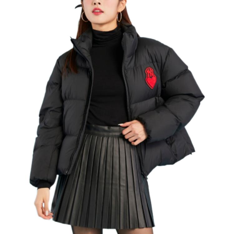 MLB Down Jacket Short Unisex Black 3FDJH0126-50BKS