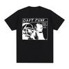 Винтажная футболка Daft Punk Французская электронная музыка Одежда Футболка Новая футболка Футболка Женская мужская Топы - Мужская летняя Хлопок Гр...