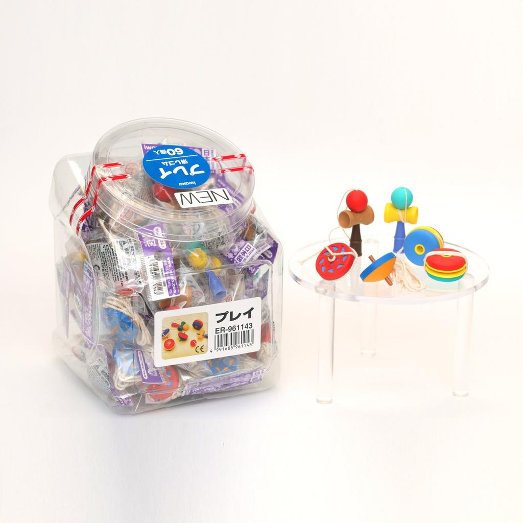 Sugata Iwako Play SCER961143 Erasers, 60-pack,