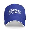 Бейсболка Back To The Future Летняя уличная шляпа от солнца для мужчин и женщин Кепка Back To The Future Hip Hop Регулируемая кепка для папы