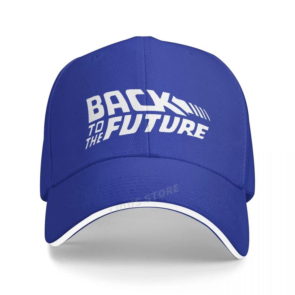 Бейсболка Back To The Future Летняя уличная шляпа от солнца для мужчин и женщин Кепка Back To The Future Hip Hop Регулируемая кепка для папы