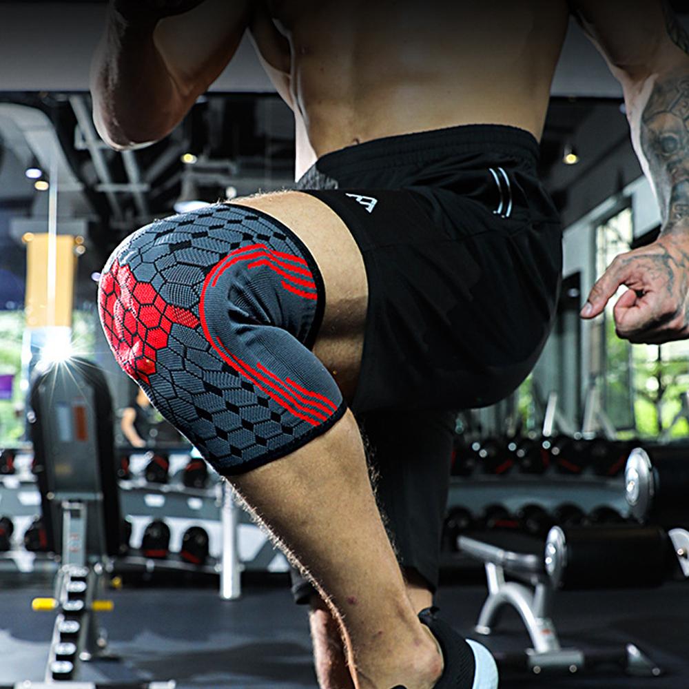 1/2 шт. наколенник, компрессионный рукав, защита колена от разрыва мениска, артрита, передней крестообразной связки, облегчения боли в суставах, восстановления после травм