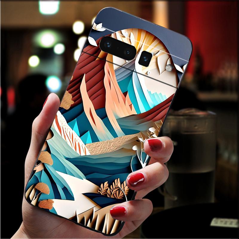 Landscape Sceneary Mountain Phone Case For Google Pixel 8 7 Pro 7A 7 6A 6 Pro Pixel 8A 4A 3A 4 XL Pixel 5 6 4 3 3A XL