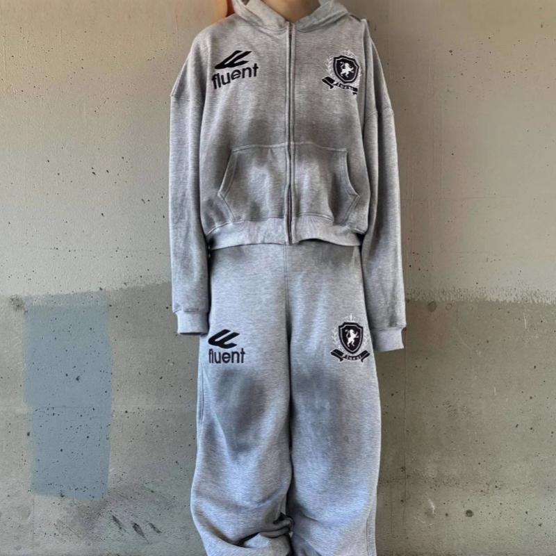 Европейский и американский осенне-зимний теплый и модный кардиган на молнии с капюшоном, унисекс толстовка