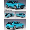 Масштаб 1/24 WELLY Porsche Macan Turbo, модель автомобиля из сплава, литье под давлением, металлические игрушечные автомобили, модель автомобиля, коллекция высокой имитации, детские подарки