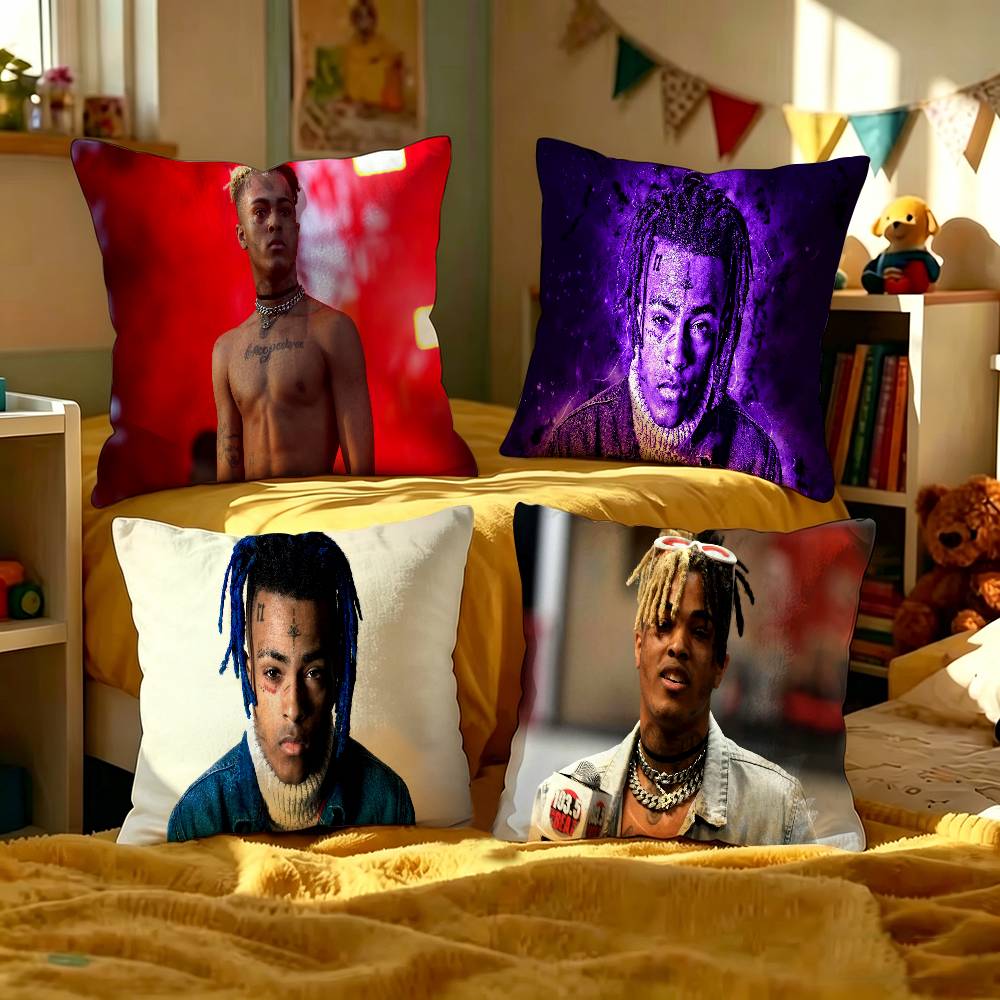 X-XXXTentacions 17 Наволочка для подушки с изображением рэпера toon Подарочная наволочка для подушки Спальня Дом Диван Стул Сиденье Декор наволочка