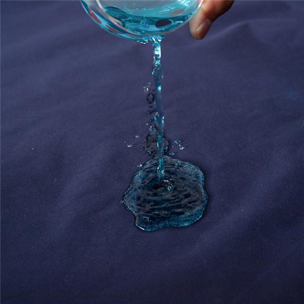 Waterproof Solid Bed Fitted Sheet Four Corners with Elastic Band Multi Size Anti-mite Mattress Cover Deep Pocket Bedsheets Bed Cover