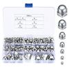 165PCS304 Stainless Steel Cover Nut Set M3M4M5M6M8M10 Integrated Semi-round Cover Nut Box