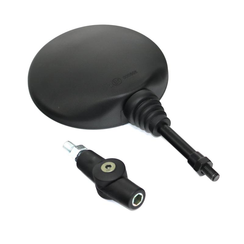 LMoDri черное универсальное складное зеркало для мотоцикла, боковые зеркала для мотоцикла, зеркало заднего вида 8 мм 10 мм для Honda