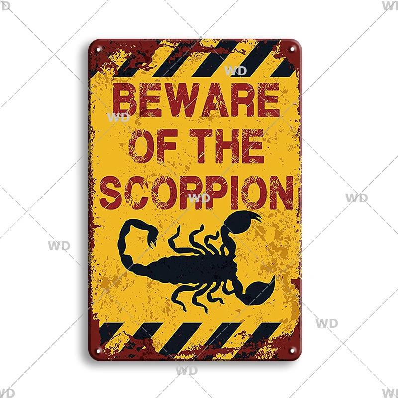 Предупреждение Опасность Металлические Знаки Остерегайтесь Животных Постер с Котом Винтажная Настенная Табличка Металлическая Тарелка Паб Бар Дом Живопись Декор для Мужской Пещеры