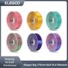 ELEGOO Silk PLA Filament 1.75mm Dual Color 1KG, Shiny 3D Printer Filament Accuracy +/- 0.05mm, Fits for Most FDM 3D Printers