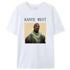 Funny Kanye West Meme T-Shirt Men's Vintage Hip Hop Rap Style T-shirt Men Women Cotton Short Sleeve Oversized T Shirt Streetwear