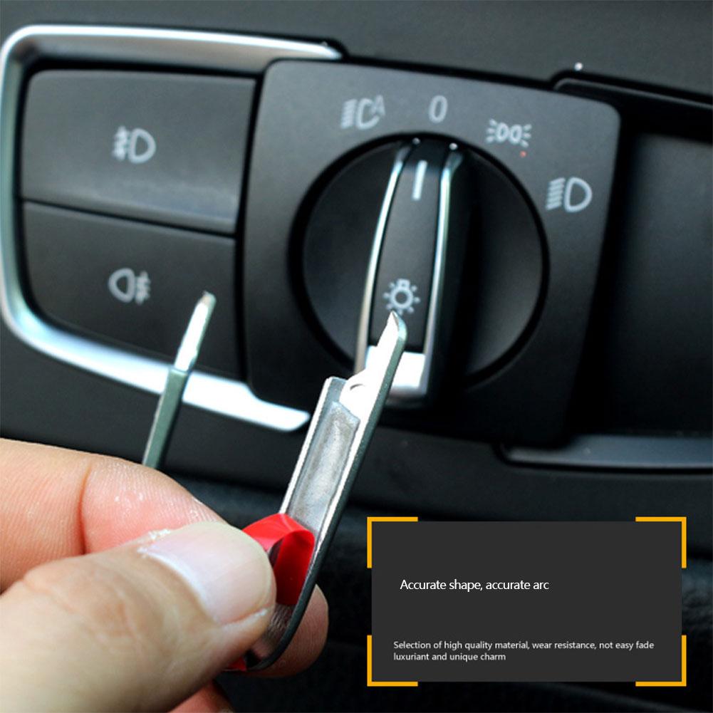 2 шт., наклейка на рамку переключателя фар салона автомобиля, ABS для BMW F30 F31 F32 F34 3 4, аксессуары для стайлинга автомобиля