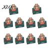 Gift Wrapping Accessories 10 Pcs 3D Christmas Greeting Card, Cute Tree Santa Snowman Cards Wreath Design Holiday for Festive Messages, Wishes Display