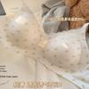 Pure cotton!! Small breasts gather seamless underwear, women's bras, soft support, secondary breasts, no steel ring text, thin bras.