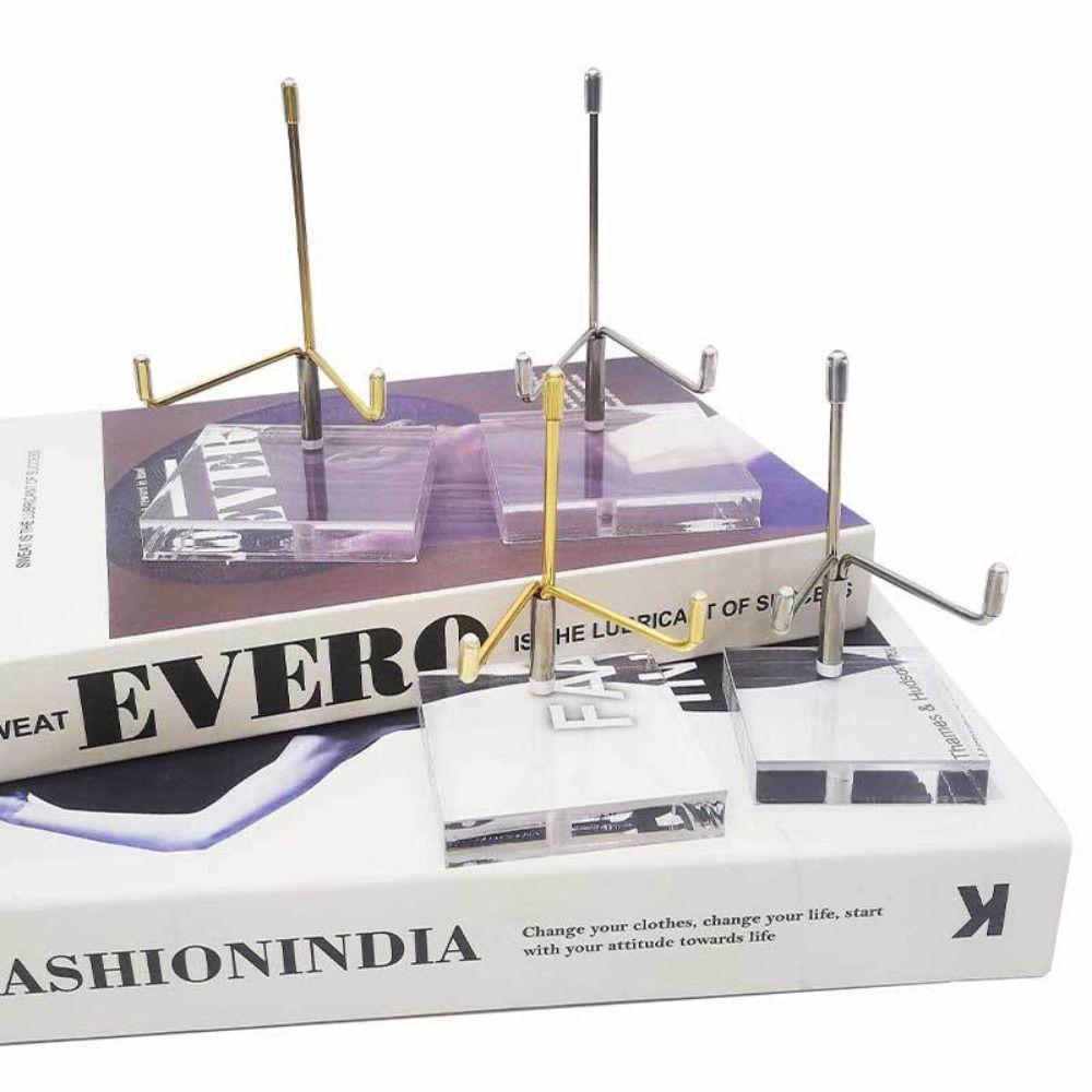 Transparent Crystal Ball Base Acrylic Sphere Display Stand Crystal Ball Holder  Photography Props