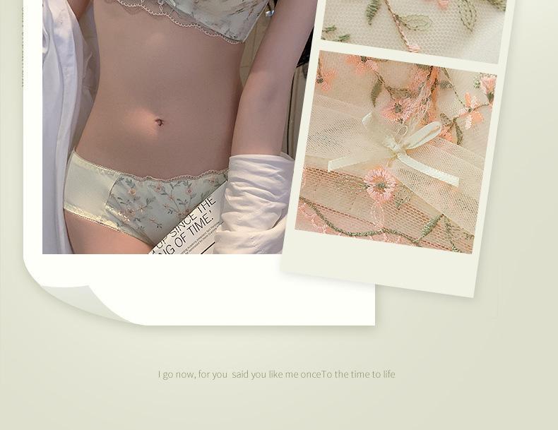 Кружевной пуш-ап комплект для маленькой груди - Без косточек, регулируемый, бесшовный