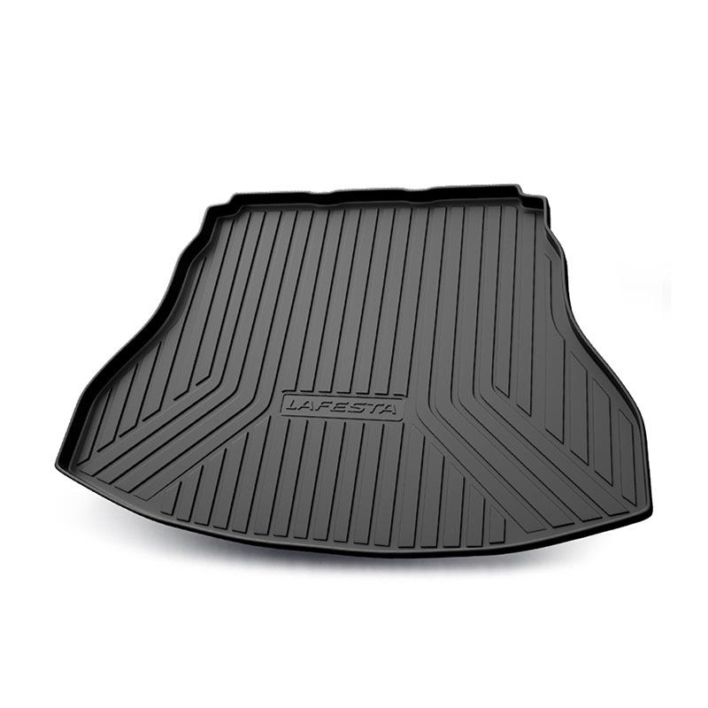 Современный огнеупорный износостойкий ПЭТ коврик в багажник для хранения с полным покрытием заднего отделения