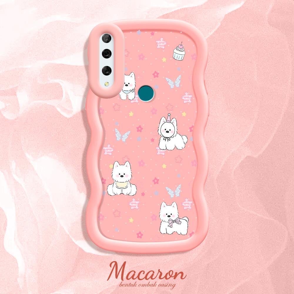 Окрашенный узор Big Wave Edge Мягкий силиконовый материал Macaron чехол для телефона противоударный защитный резиновый чехол для iPhone Huawei Honor Infinix Tecno