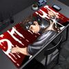 Коврик для мыши Игровой ПК Компьютер HD Печать Настольный коврик Клавиатура Аниме Игровой Наруто Шисуи Учиха Край Белый Аксессуары Коврик для мыши Ковер